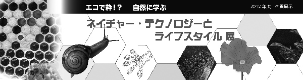 【冬季企画展示2013】ネイチャー・テクノロジーとライフスタイル展