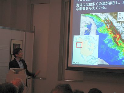 【報告：博物館土曜市民セミナー】 2014年 3月 8日 「海の巨大な渦が生態系を変える −おしょろ丸観測で分かったこと−」 開催